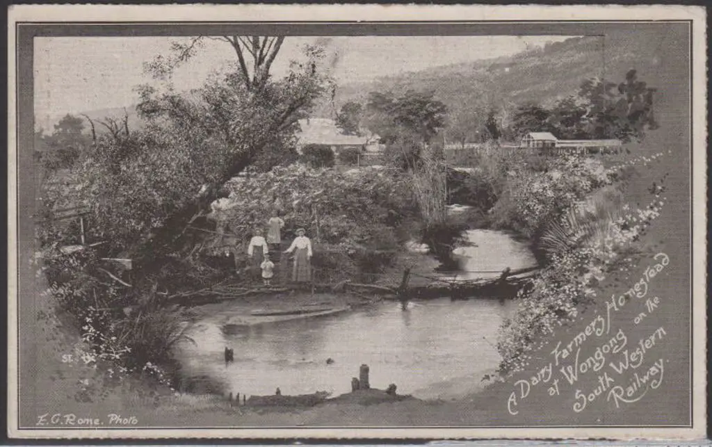 "A Dairyfarmer's Homestead at Wungong on the South ... Image 1++