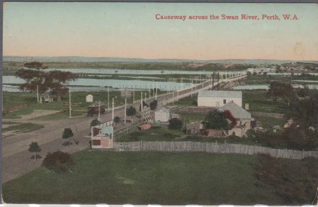 "Causeway across the Swan River, Perth, WA" ... Image 1++