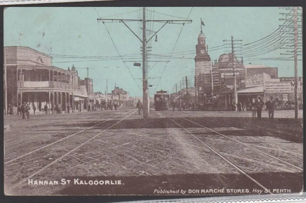 "Hannan Street, Kalgoorlie" (Bon Marche Stores) ... Image 1++