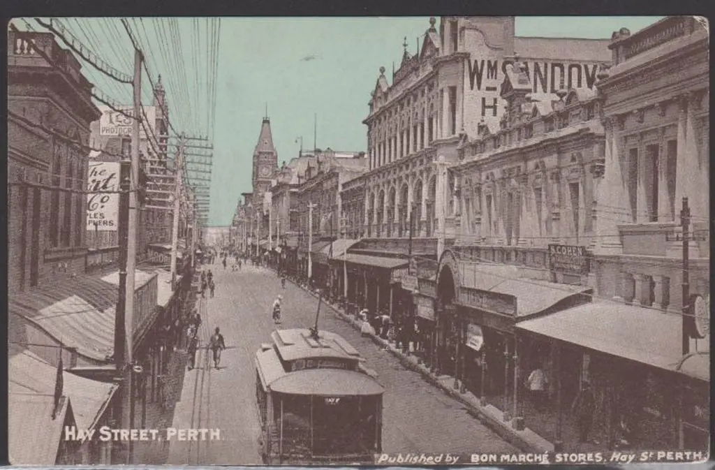 "Hay Street, Perth" (Bon Marche Stores) Light ... Image 1++