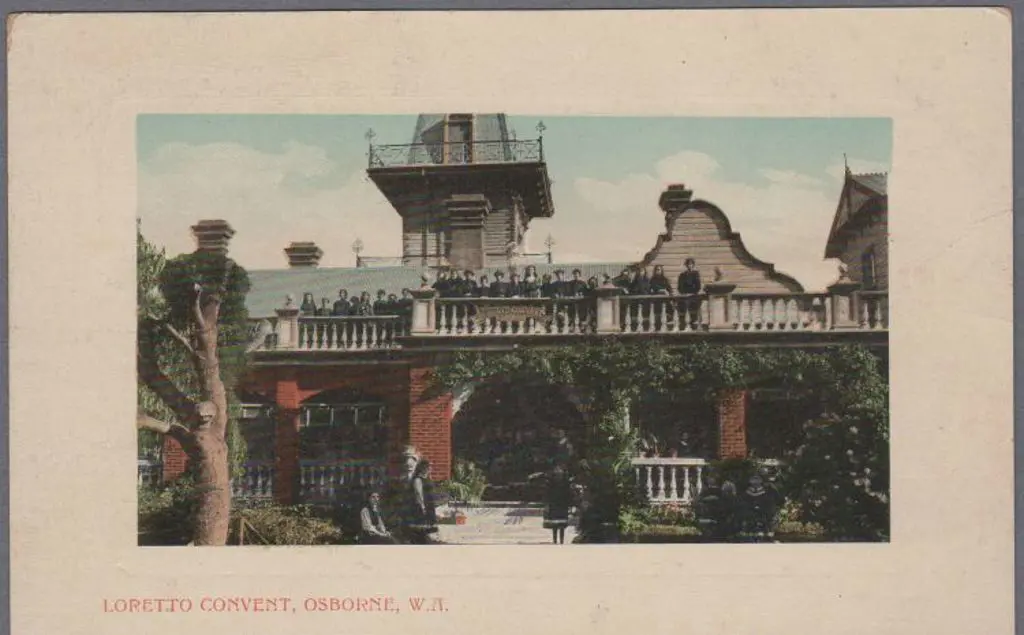 "Loretto Convent, Osborne, WA" (Falk) in colour. ... Image 1++