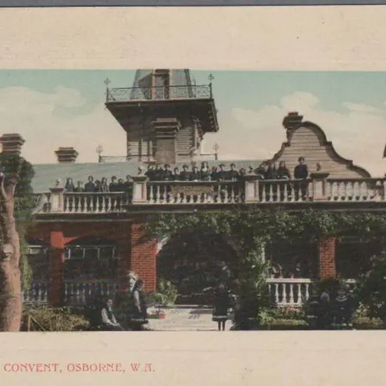 "Loretto Convent, Osborne, WA" (Falk) in colour. ...