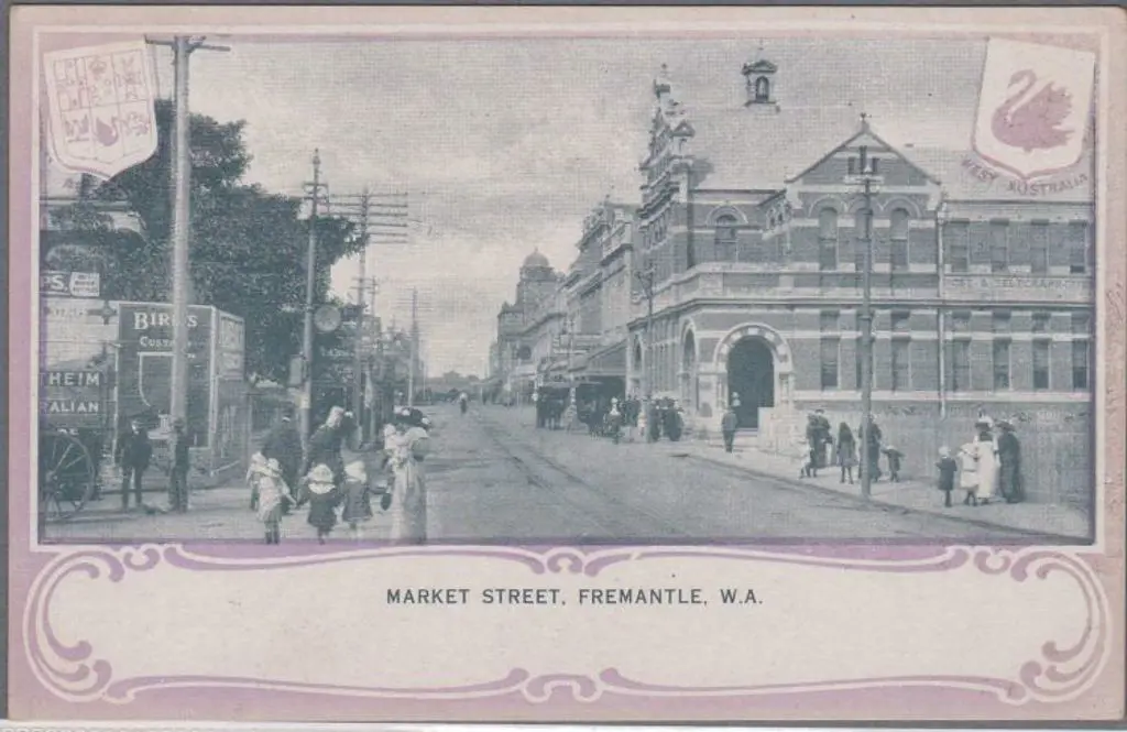 "Market Street, Fremantle, WA" (Detmold - ... Image 1++