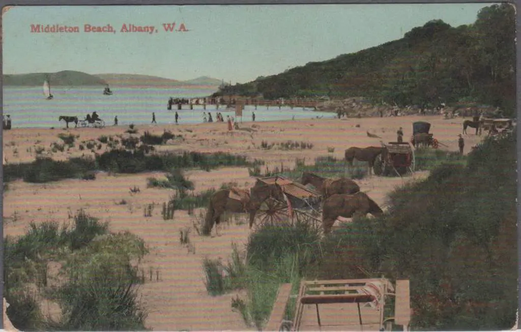 "Middleton Beach, Albany, WA" (Falk) in colour. ... Image 1++