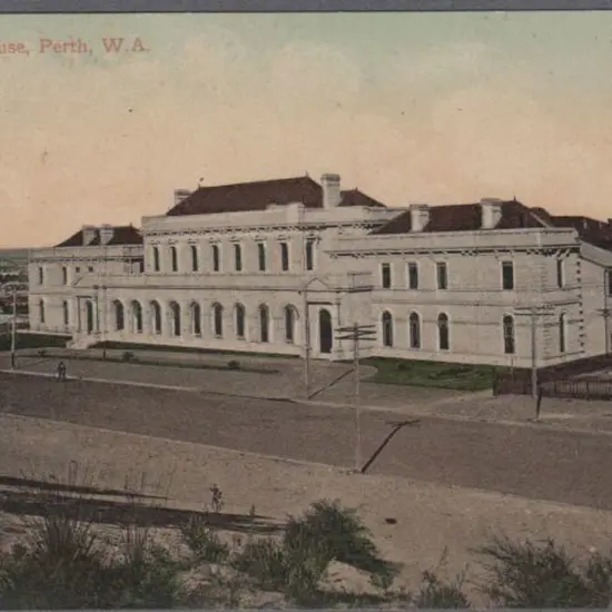 "Parliament House, Perth, WA" (Falk) in colour. ...