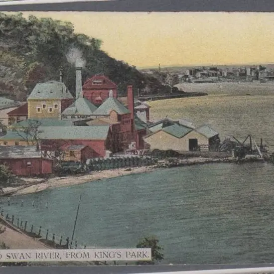 "Perth & Swan River from King's Park" (No ...