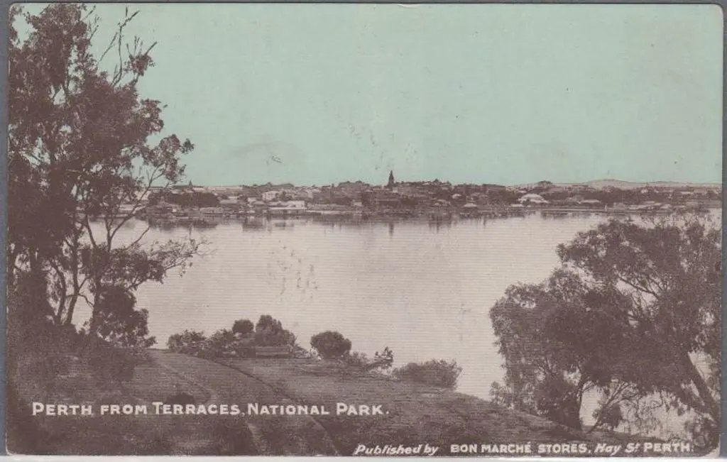 "Perth From Terraces National Park" (Bon Marche ... Image 1++