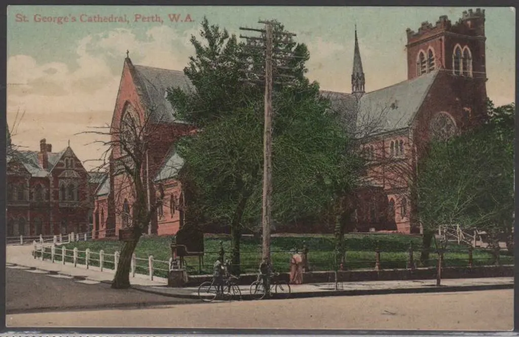 "St George's Cathedral, Perth, WA" (Falk) in ... Image 1++