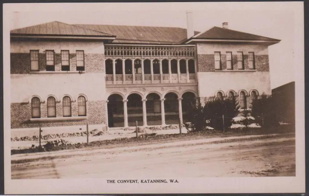 "The Convent, Katanning, WA" c1940 B&W "Real ... Image 1++