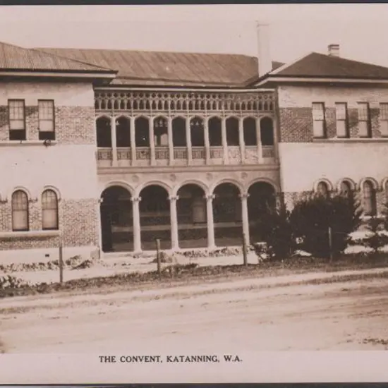 "The Convent, Katanning, WA" c1940 B&W "Real ...