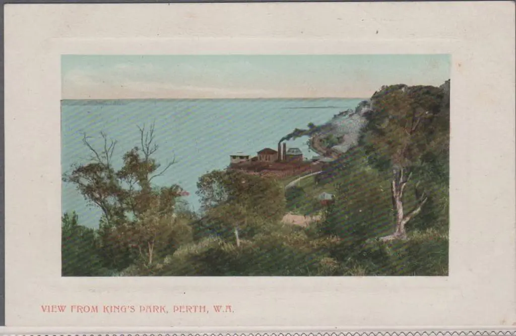 "View from King's Park, Perth, WA" (Falk) in ... Image 1++