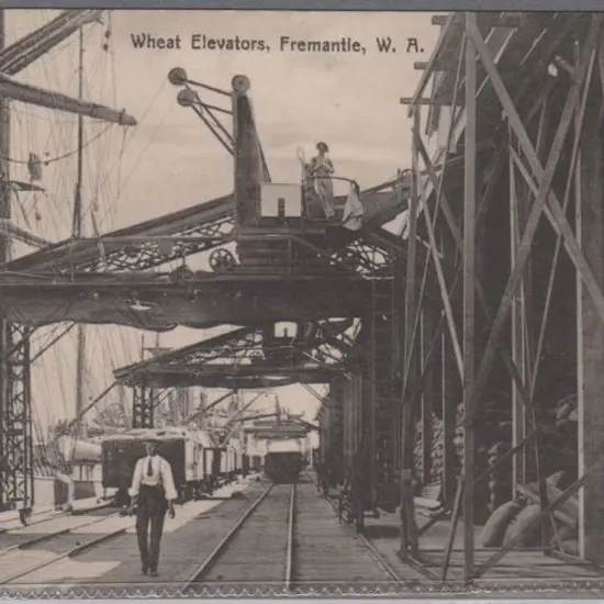 "Wheat Elevators, Fremantle, WA" (Fremantle News ...