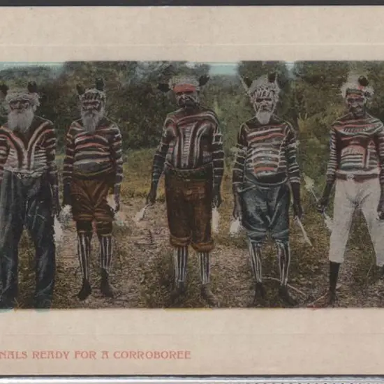 "WA Aborigines Ready for a Corroboree" (Falk) in ...