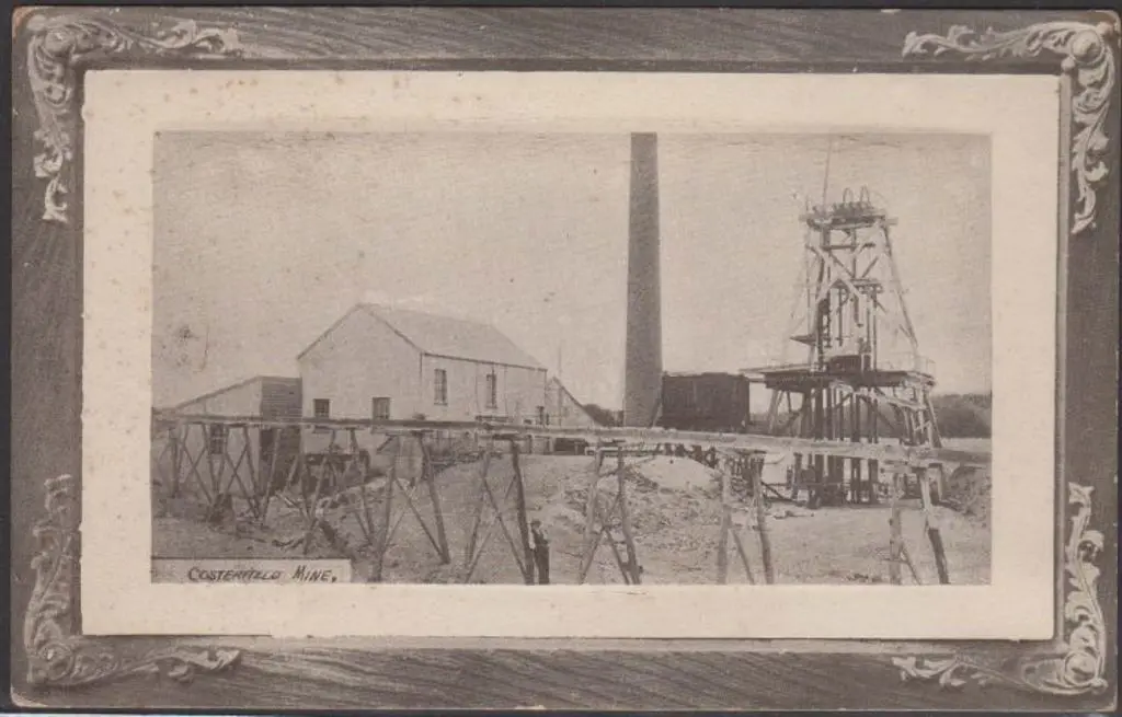 "Costerfield Mine" (Semco, Melbourne) in B&W. ... Image 1++