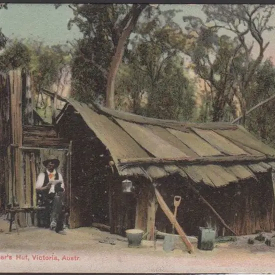 "Gold Diggeres Hut, Victoria, Australia" (Germany) ...