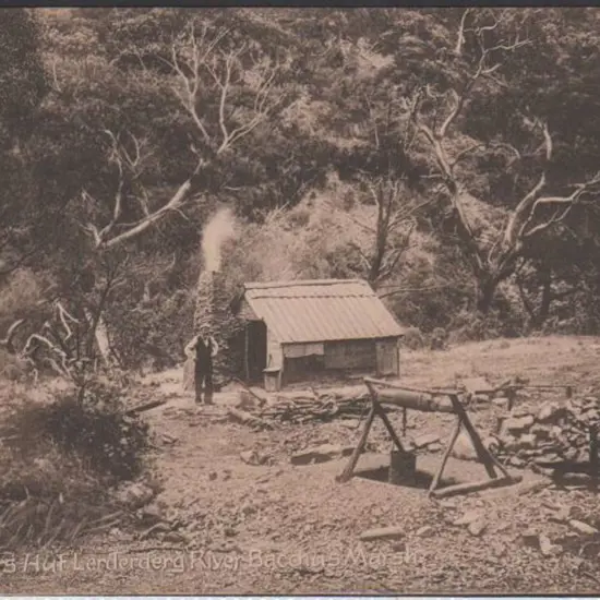 "Gold Diggers Hut Lerderderg River, Bacchus Marsh" ...