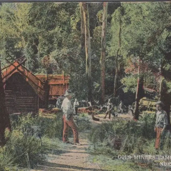"Gold Miners Camp Goldsboro, North Queensland" ...