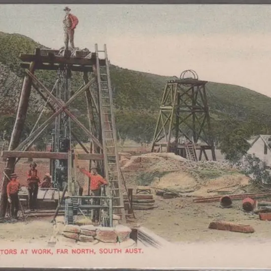 "Gold Prospectors at Work, Far North, South ...