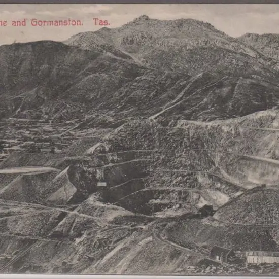 "Mt Lyell Mine and Gormaston, Tas" (Spurling) in ...