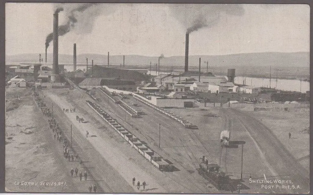 "Smelting Works Port Pirie, SA" (Le Cornu Series ... Image 1++