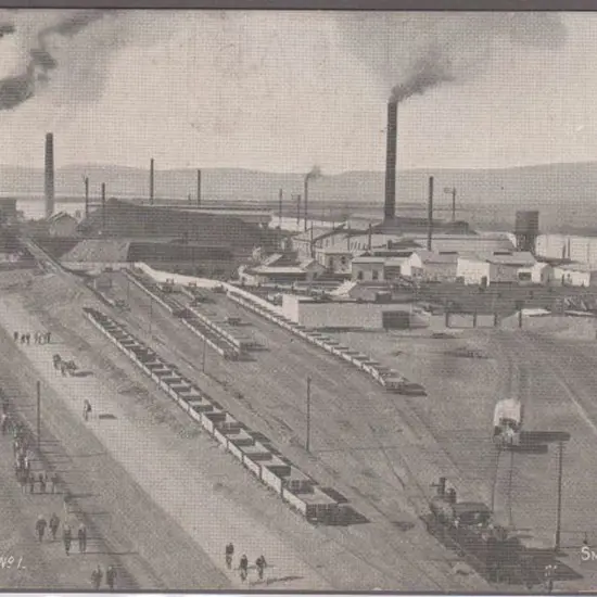 "Smelting Works Port Pirie, SA" (Le Cornu Series ...