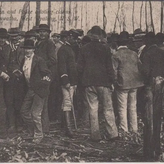 "The Warden & Police Alloting Claims Hiawatha, ...