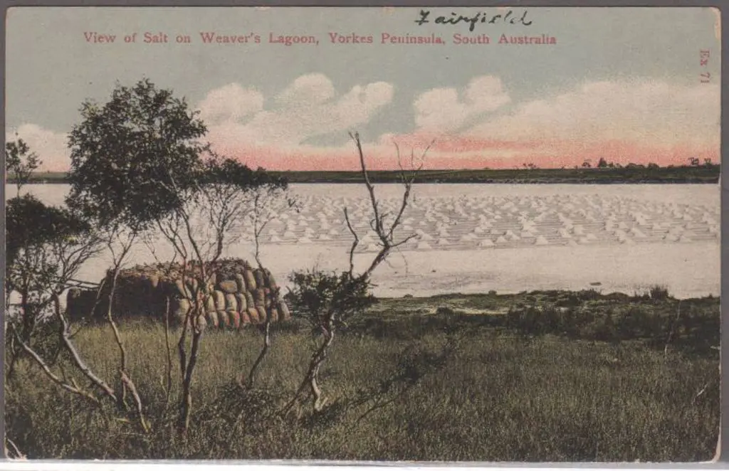 "View of Salt on Weaver's Lagoon, Yorkes ... Image 1++