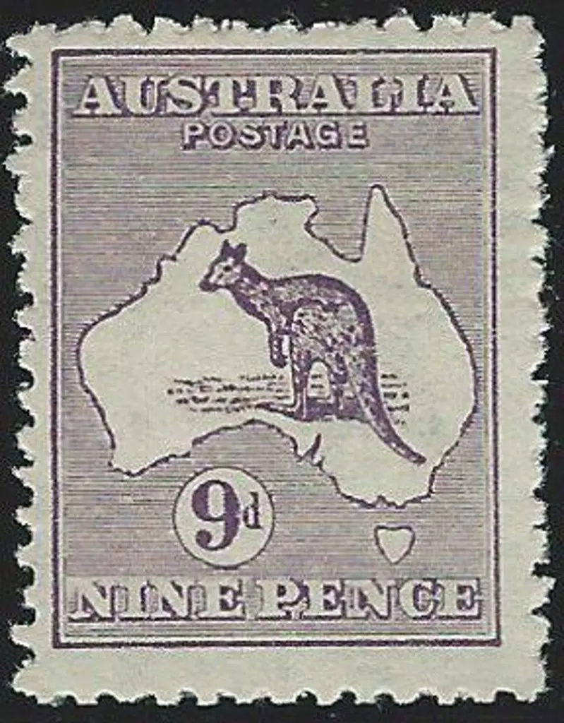1913 1st wmk 9d violet. MUH centred slightly to ... Image 1++