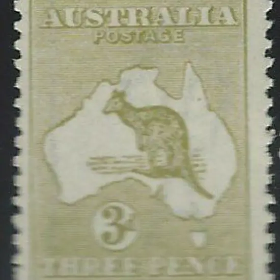 1915-28 3rd wmk 3d yellow-olive Die I. Fresh MUH. ...