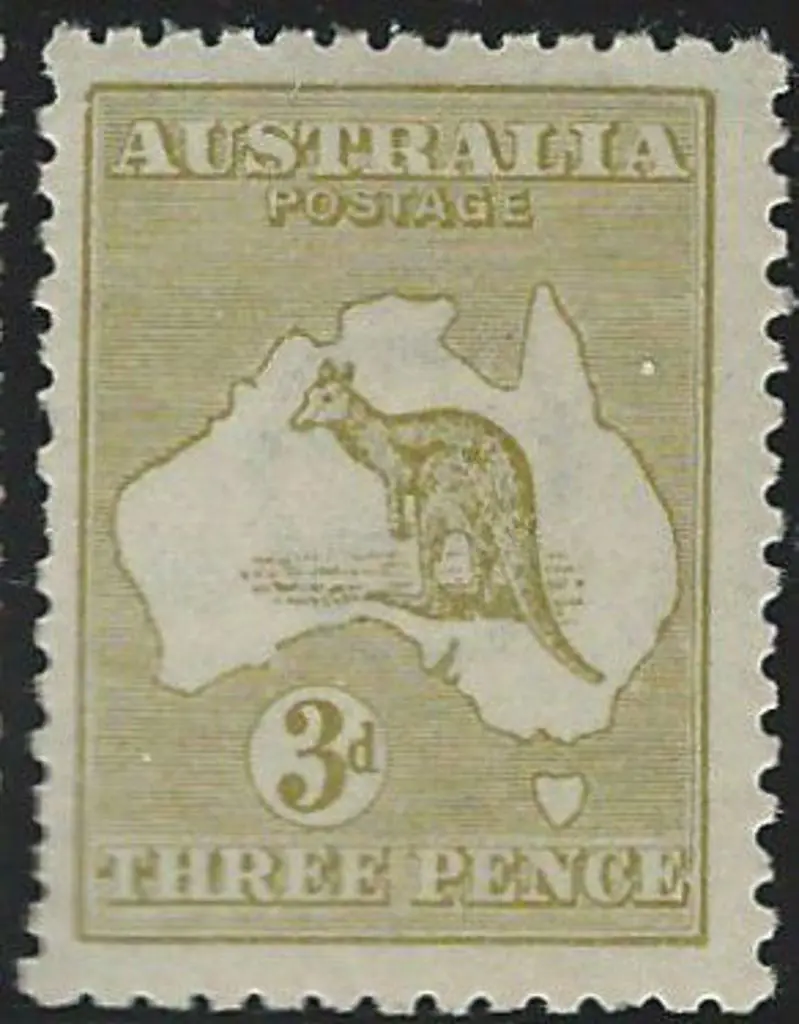 1915-28 3rd wmk 3d olive Die IIb MUH. Centred ... Image 1++