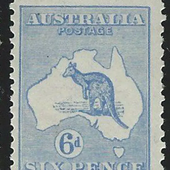 1915-28 3rd wmk 6d pale ultramarine Die IIb MLH. ...