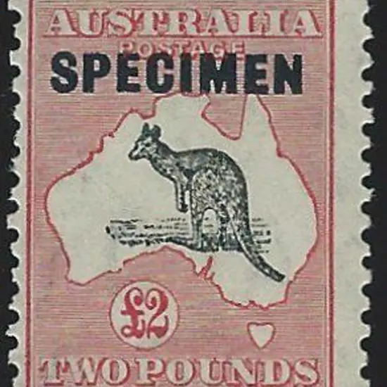 1931-47 CofA 10/-, £1 & £2 overprinted "SPECIMEN" ...