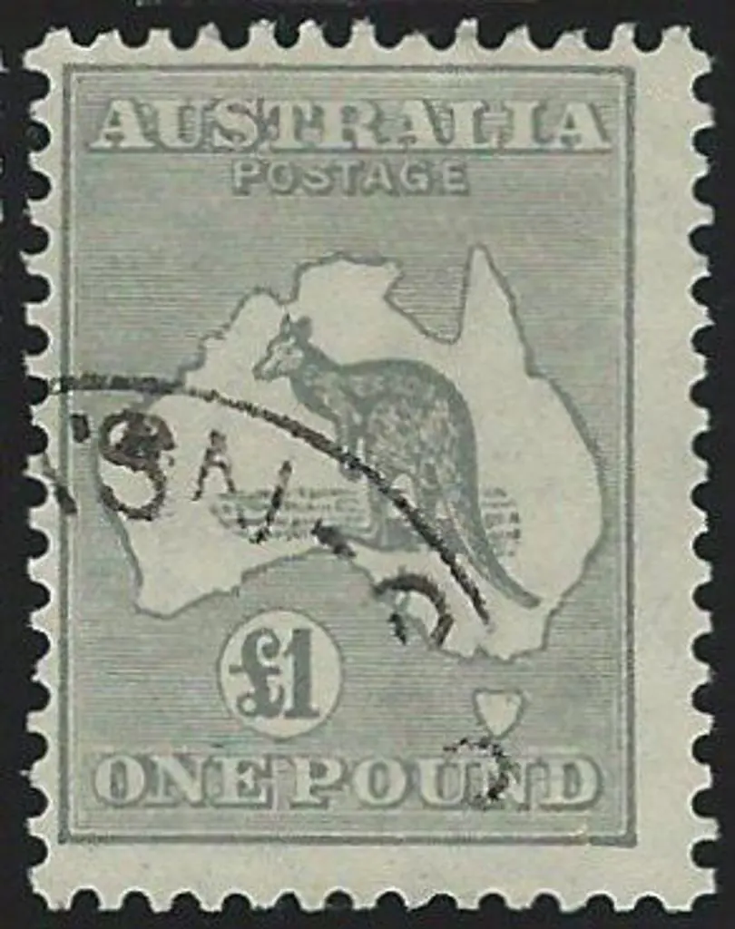 1931-47 CofA £1 grey. F/U with light cds & good ... Image 1++