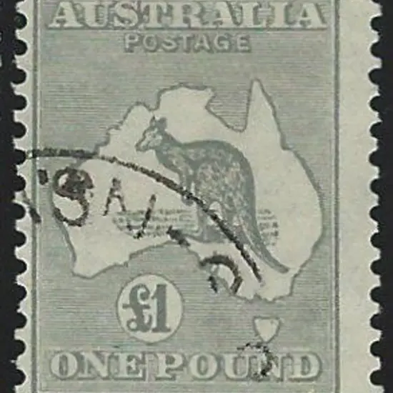 1931-47 CofA £1 grey. F/U with light cds & good ...