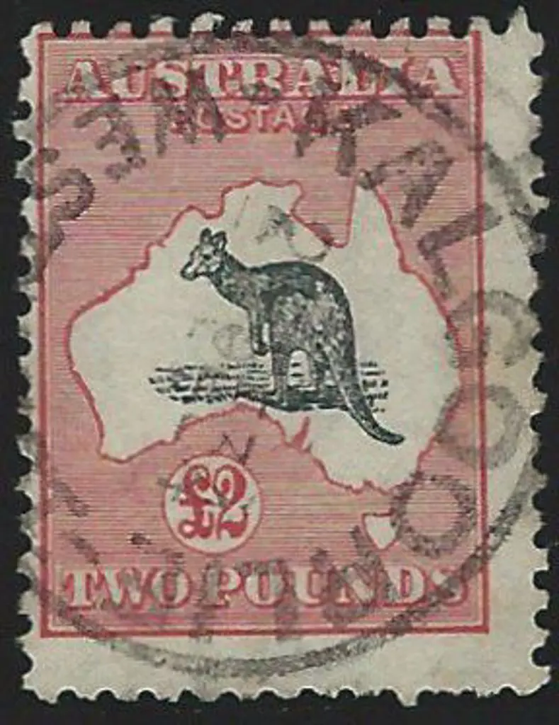 1931-47 CofA £2 black & rose. F/U by bold, almost ... Image 1++