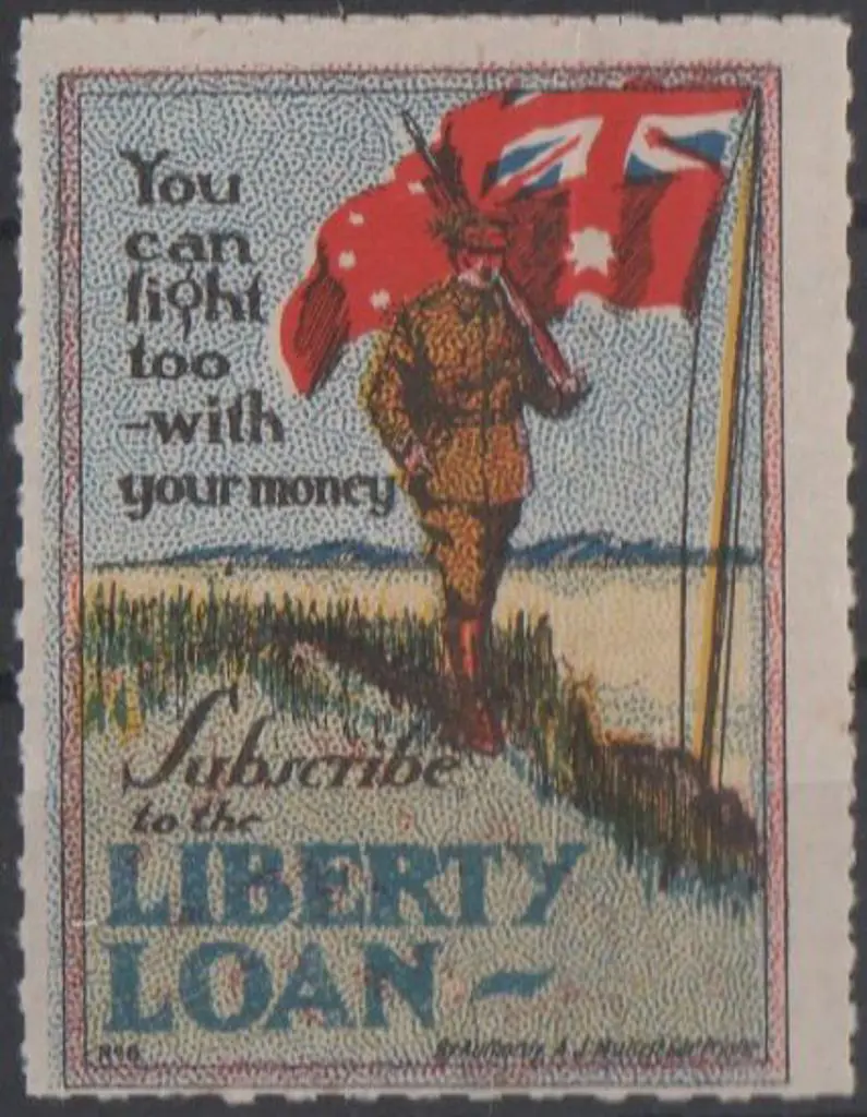 1917 WWI "You can fight too - with your money. ... Image 1++