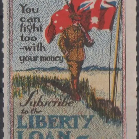 1917 WWI "You can fight too - with your money. ...