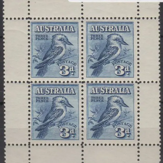 1928 Kookaburra Miniature Sheet. Fine MUH with no ...