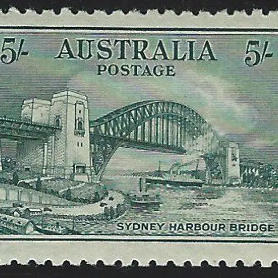 1932 Sydney Harbour Bridge set of 4. Fresh MLH ...
