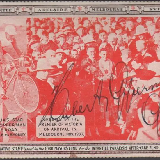 1937 Fremantle to Sydney bike ride by Hubert ...
