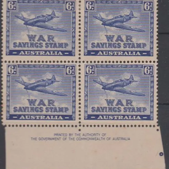 1940 6d spitfire War Savings Stamp in MUH/MLH ...