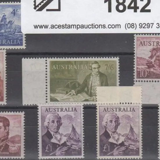 1963/65 Navigators set of 8 with both papers of ...