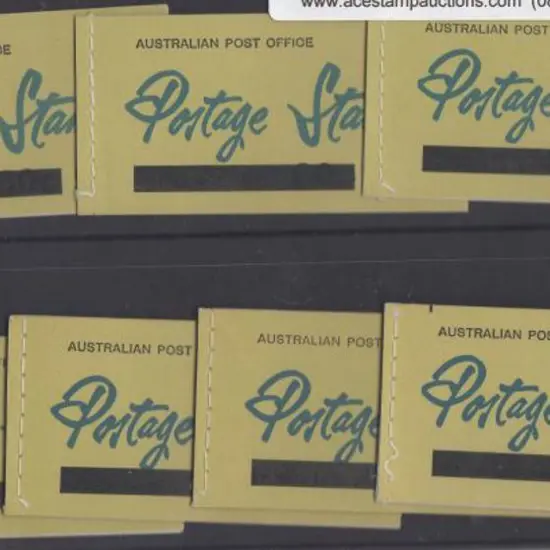 1967 50c & $1 5c on 4c red QEII booklets with ...