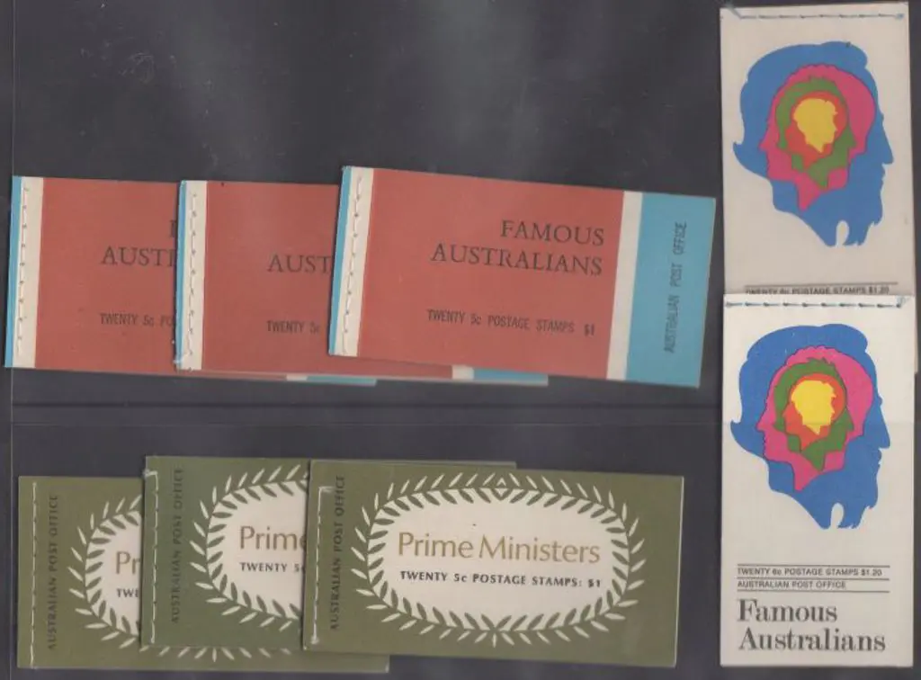 1968 $1 Famous Aust booklets Editions N68/3 ... Image 1++