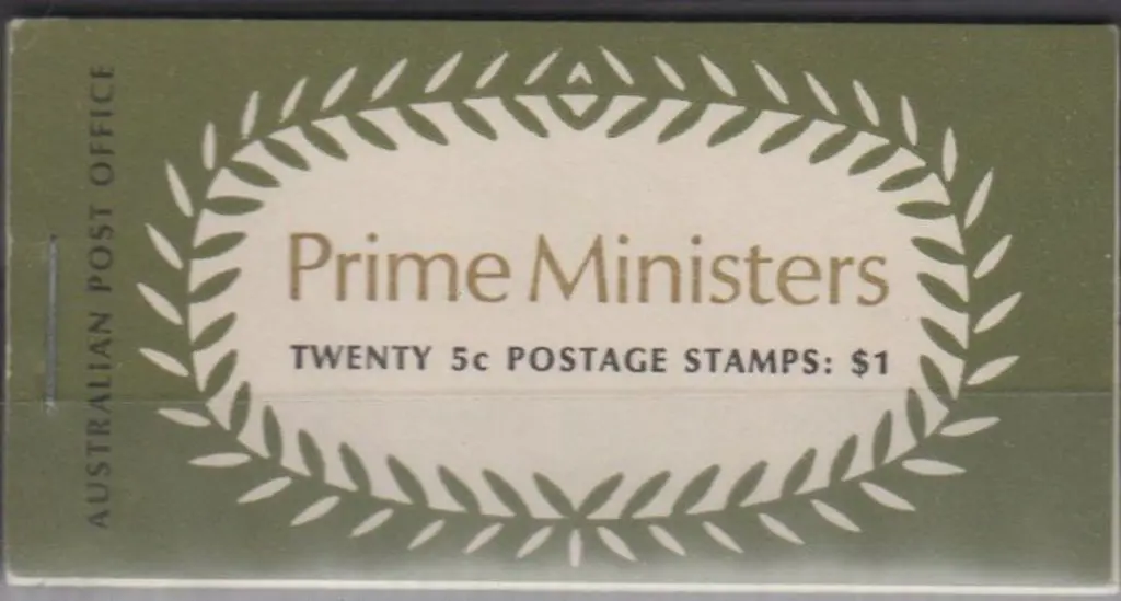 1969 $1 Prime Ministers stapled remake booklet. ... Image 1++