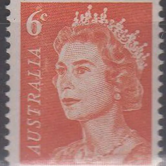 1970 6¢ orange QEII. MUH example with a strong ink ...