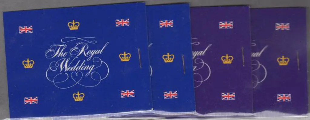 1981 Royal Wedding booklets produced by ASPC Nos. ... Image 1++