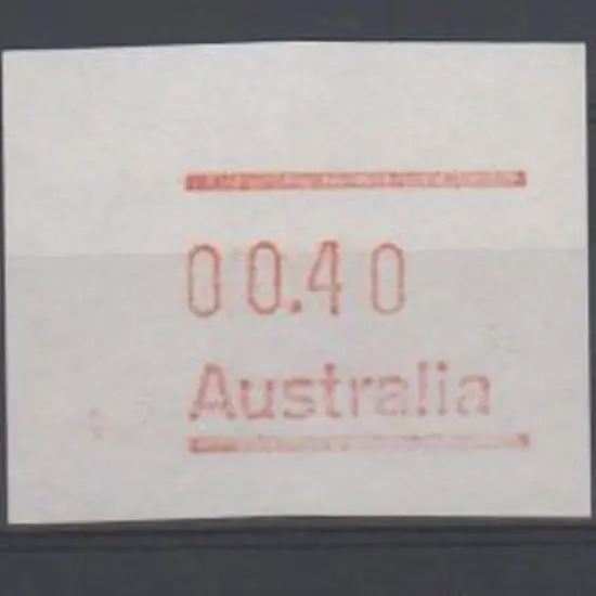 1984 30c, 40c & 85c Frama button set on white test ...