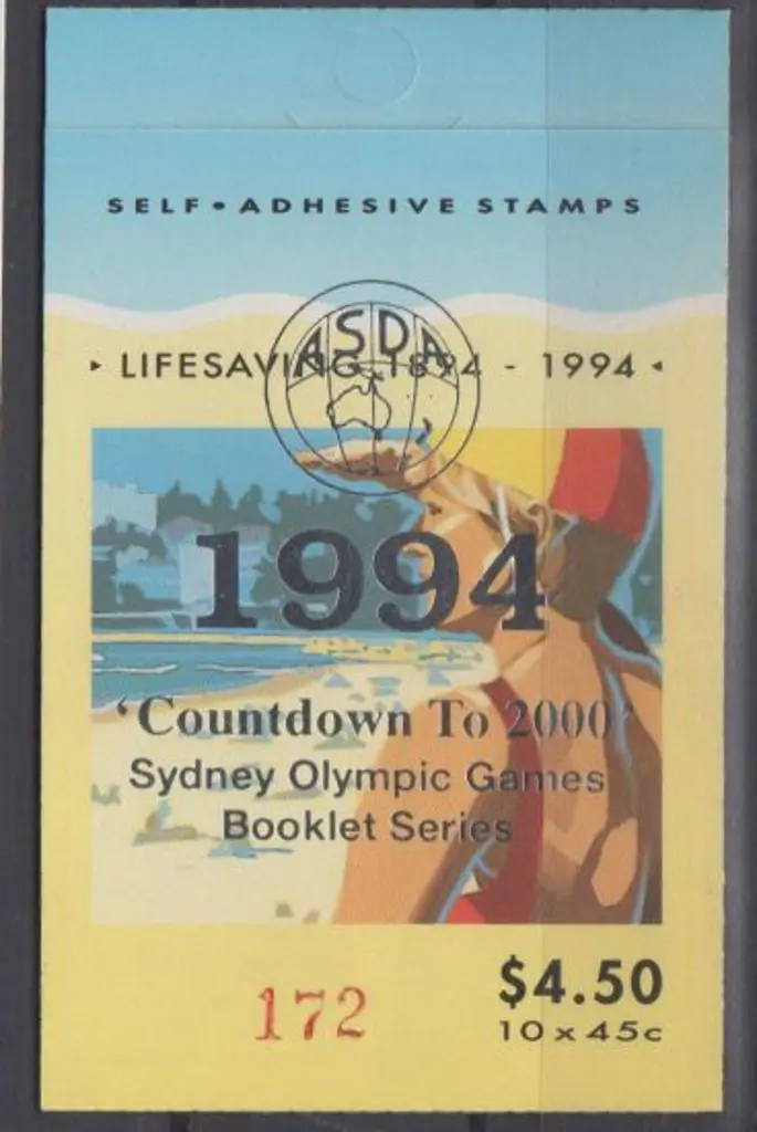 1994 $4.50 Lifesaving booklet with ASDA Countdown ... Image 1++