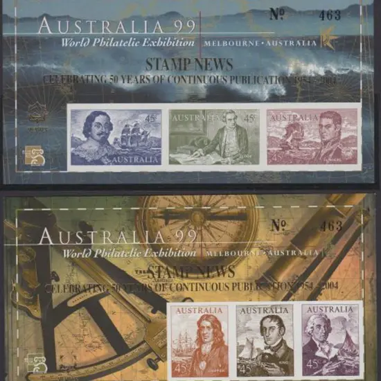 1999 Navigators Australia '99 Imperforate ...